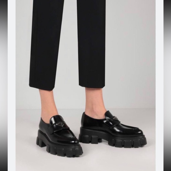 Prada Monolith Loafer Size EU 37 - Picture 4 of 4